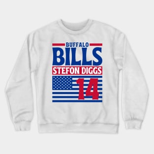 Buffalo Bills Stefon Diggs 14 American Football Team Crewneck Sweatshirt